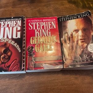 Stephen King Bundle of Three Paperbacks